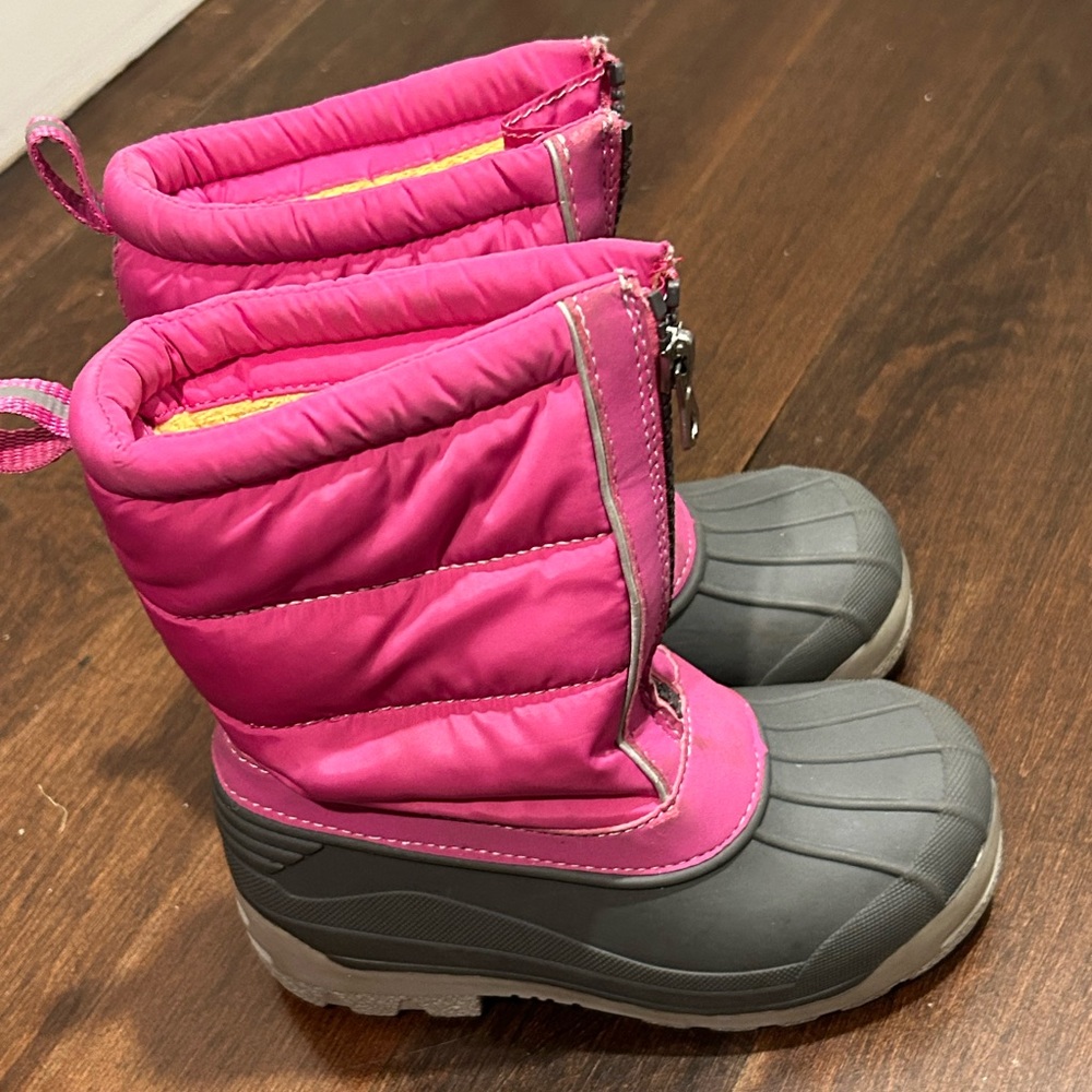 Lands End toddler girl winter boots size 10